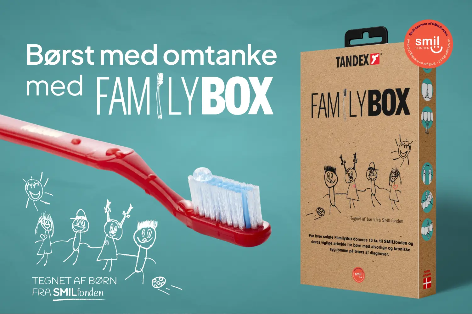 SAMMEN SKABER VI SMIL - EN BOX AD GANGEN